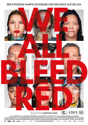 Movie poster for We All Bleed Red (2025)