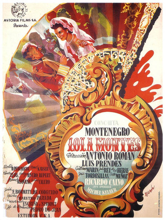 Movie poster for Lola Montes (1944)