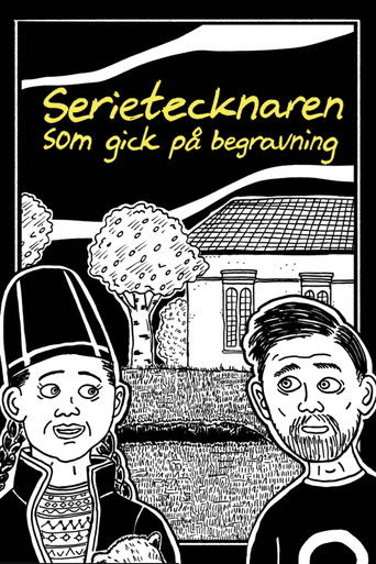 Serietecknaren som gick på begravning poster