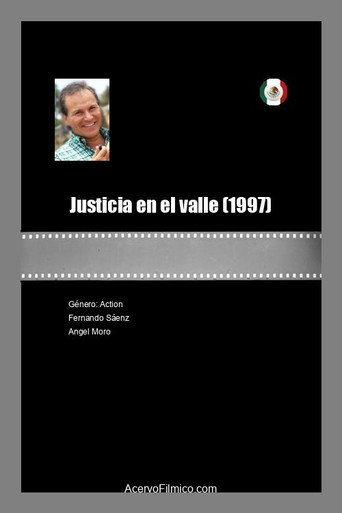 Movie poster for Justicia en el valle (1997)