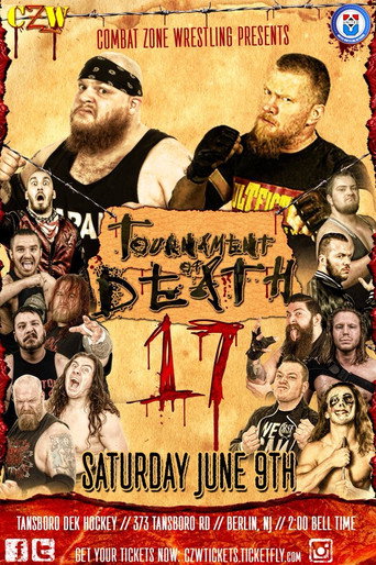 Movie poster for CZW Tournament of Death 17 (2018)