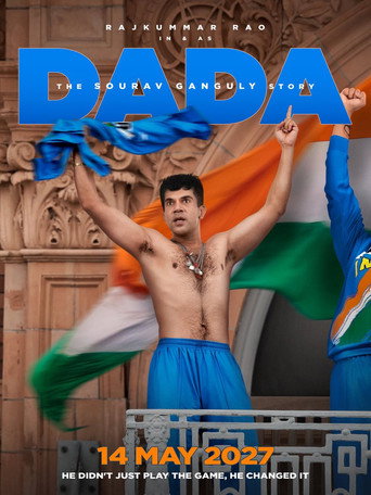 Movie poster for Dada - The Sourav Ganguly Story (2027)