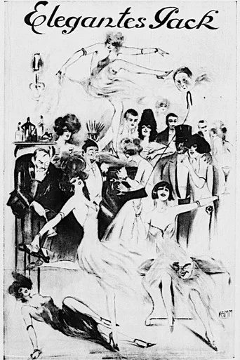 Movie poster for Elegantes Pack (1925)
