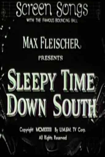 Movie poster for Sleepy Time Down South (1932)