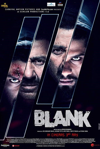 Movie poster for Blank (2019)
