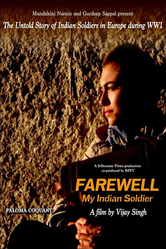 Movie poster for Farewell, My Indian Soldier (2016)
