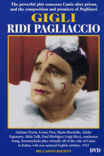 Movie poster for Gigli: Ridi Pagliaccio (1941)