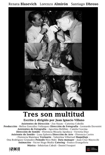 Movie poster for Three's A Crowd