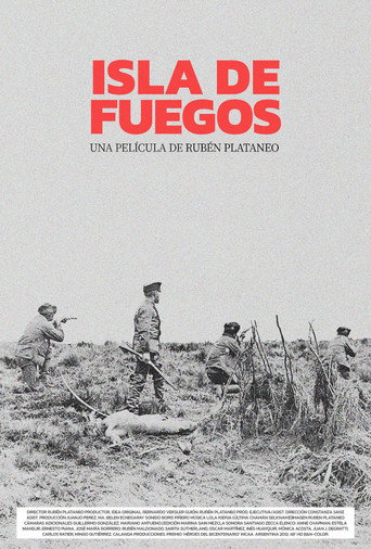 Movie poster for Isla de Fuegos (2012)
