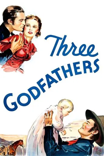 Movie poster for Three Godfathers (1936)
