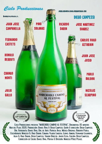 Movie poster for Marchioli camino al festival (2022)