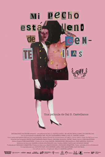 Movie poster for My Chest Is Full of Sparks (2024)