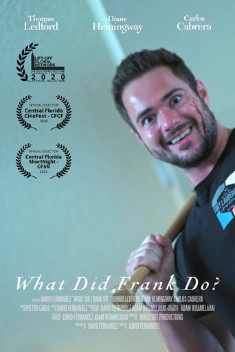 Movie poster for What Did Frank Do? (2020)