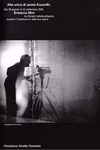 Movie poster for Atto Unico di Jannis Kounellis (2007)