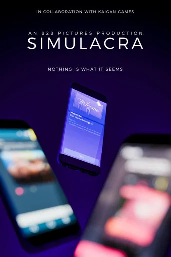 Series poster for SIMULACRA (2028)
