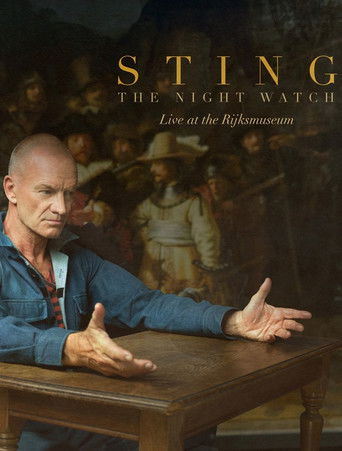 Sting - Sounds Like Art Rijksmuseum Amsterdam poster