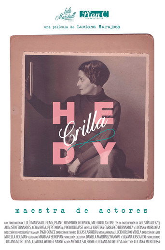 Movie poster for Hedy Crilla, maestra de actores (2023)