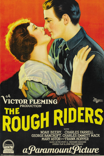 Movie poster for The Rough Riders (1927)