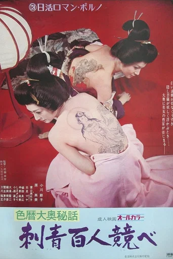 Movie poster for Concubine Secrets: Tattoo Contest (1972)