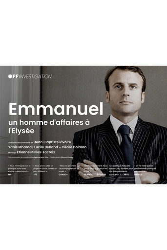 Emmanuel, un homme d'affaire à l'Élysée poster
