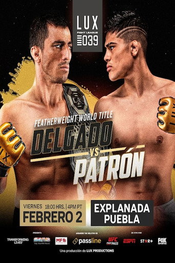 Movie poster for LUX Fight League 039 (2024)