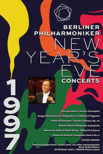 Movie poster for The Berliner Philharmoniker’s New Year’s Eve Concert: 1997 (1997)