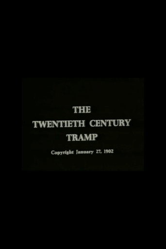 Movie poster for The Twentieth Century Tramp; or, Happy Hooligan and His Airship (1902)