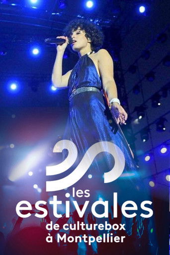 Barbara Pravi  - Les estivales de Culturebox à Montpellier 2022 poster