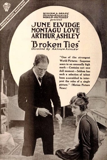 Movie poster for Broken Ties (1918)
