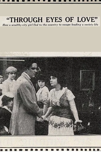 Movie poster for Through Eyes of Love (1914)