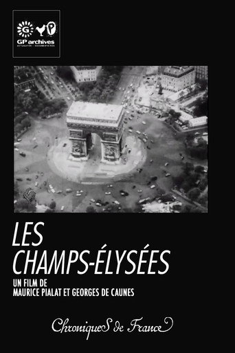 Movie poster for Les Champs-Élysées (1965)