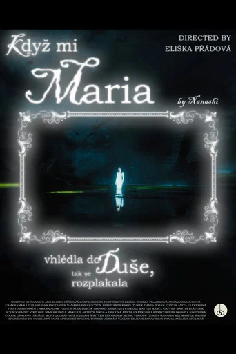Movie poster for Nanashi: Když mi Maria vhlédla do duše, tak se rozplakala (2025)