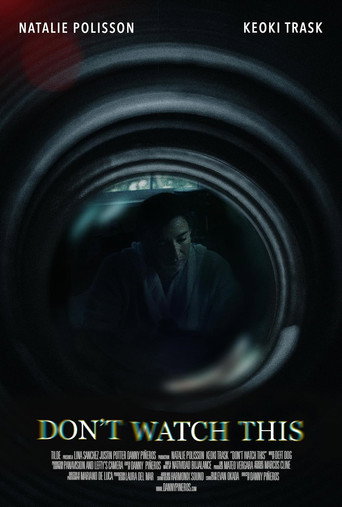 Movie poster for Don't Watch This
