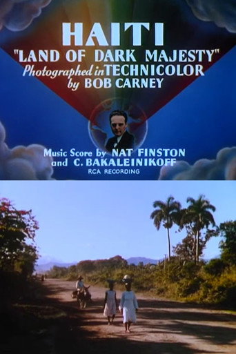 Movie poster for Haiti: 'Land of Dark Majesty' (1941)