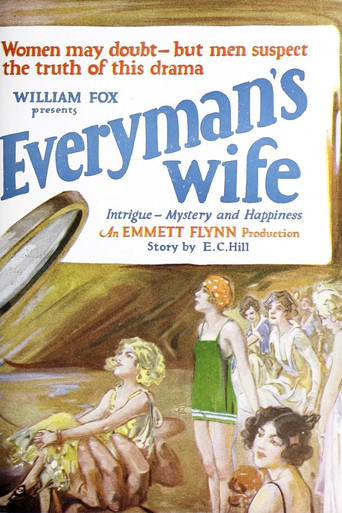 Movie poster for Every Man's Wife (1925)