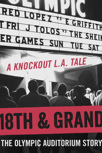 Movie poster for 18th & Grand: The Olympic Auditorium Story (2021)