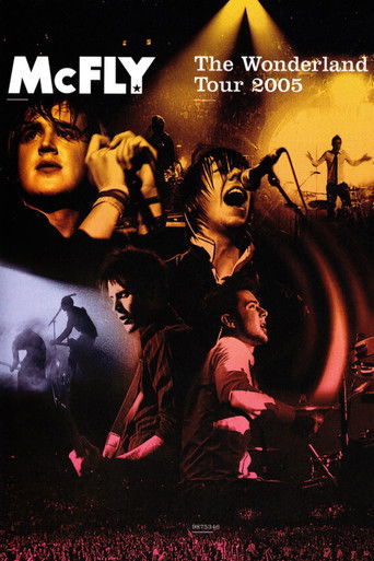 McFly The Wonderland Tour 2005 poster