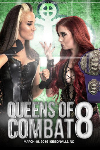 Queens of Combat QOC 8 poster