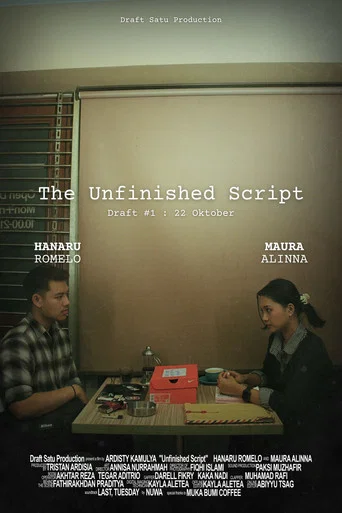 Movie poster for The Unfinished Script (2026)