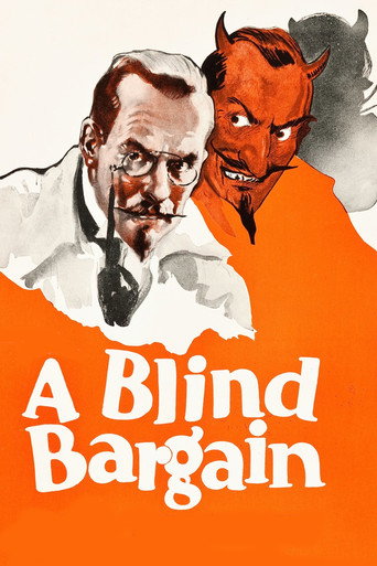 Movie poster for A Blind Bargain (1922)