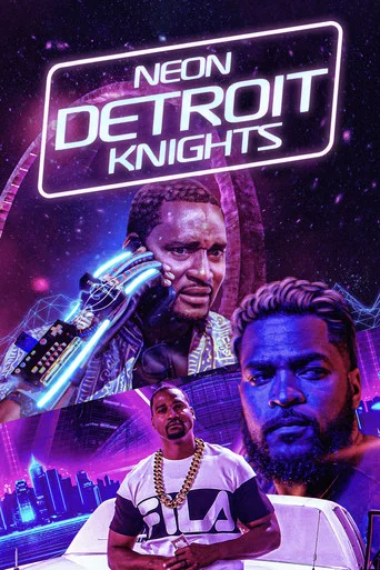 Movie poster for Neon Detroit Knights (2019)