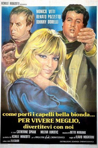 Per vivere meglio, divertitevi con noi poster