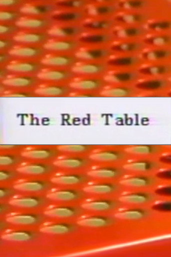 Movie poster for The Red Table (1987)
