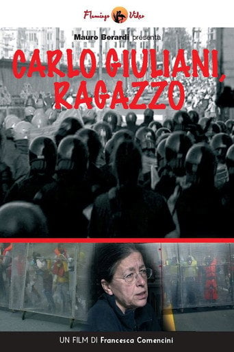 Movie poster for Carlo Giuliani, a Boy (2002)