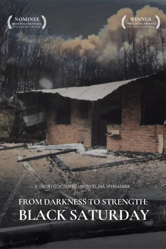 Movie poster for From Darkness to Strength: Black Saturday (2023)