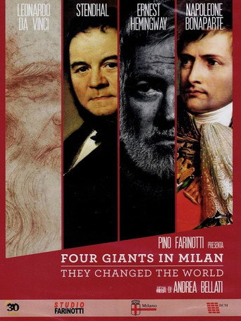 Movie poster for Four Giants in Milan (2014)