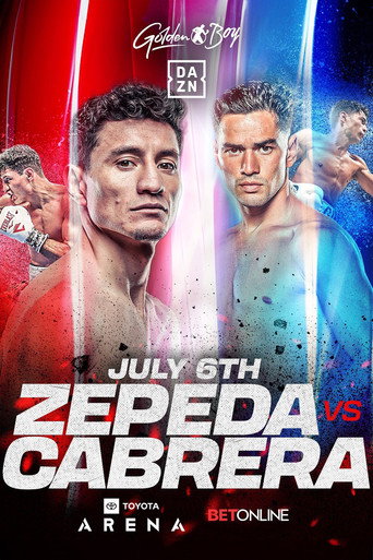 Movie poster for William Zepeda vs. Giovanni Cabrera (2024)