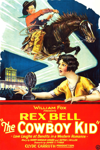 Movie poster for The Cowboy Kid (1928)