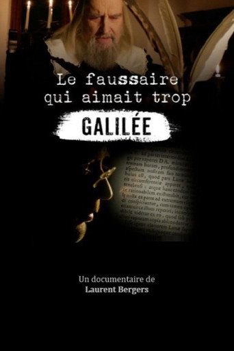 Le faussaire qui aimait trop Galilée poster