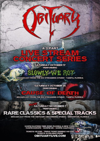 Movie poster for Obituary - Rare Classics & Special Tracks Live Stream (2020)